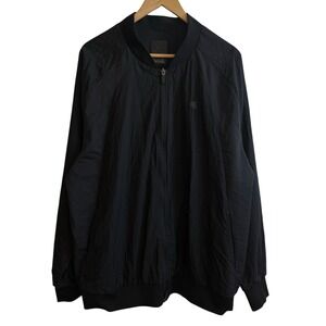 Nike‎ Air Jordan Jumpman Blk Full Zip Windbreaker Bomber Pockets Jacket  XL #348